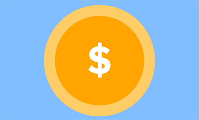 80-20 budgeting rule coin animation
